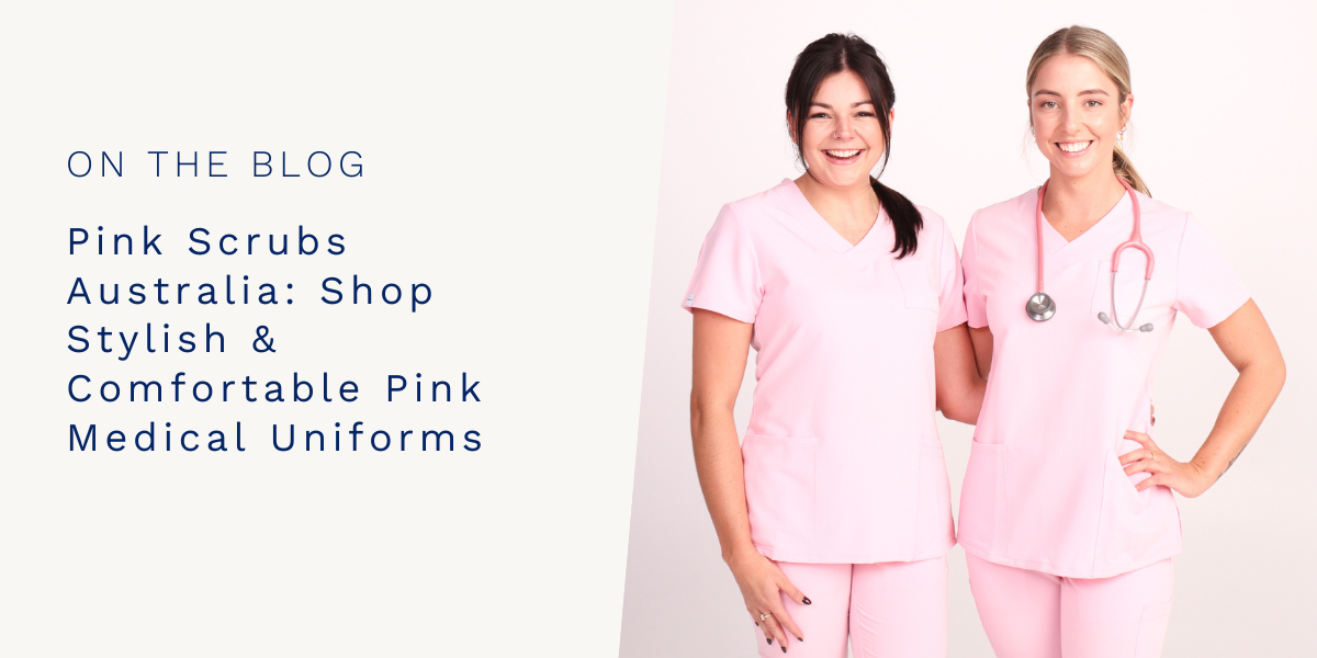 Pink Scrubs Australia: Shop Stylish & Comfortable Pink Medical Uniforms