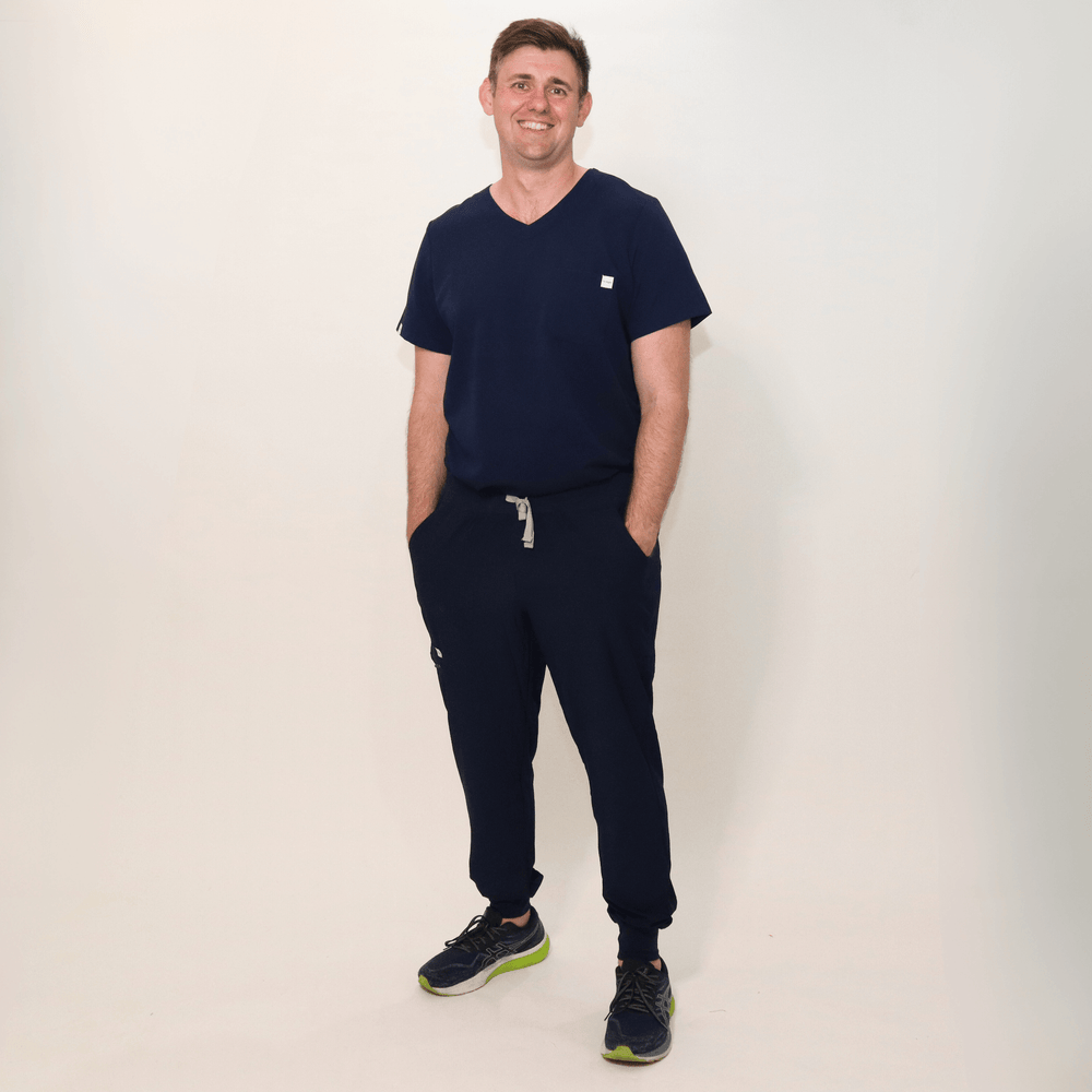 
                      
                        Navy Jogger Scrub Pant | Mens
                      
                    