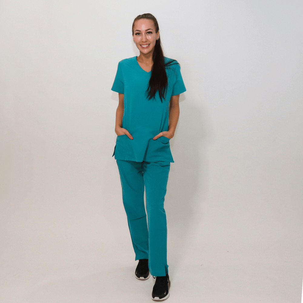 
                      
                        Comfort Fit Teal Medical Scrub Pant
                      
                    