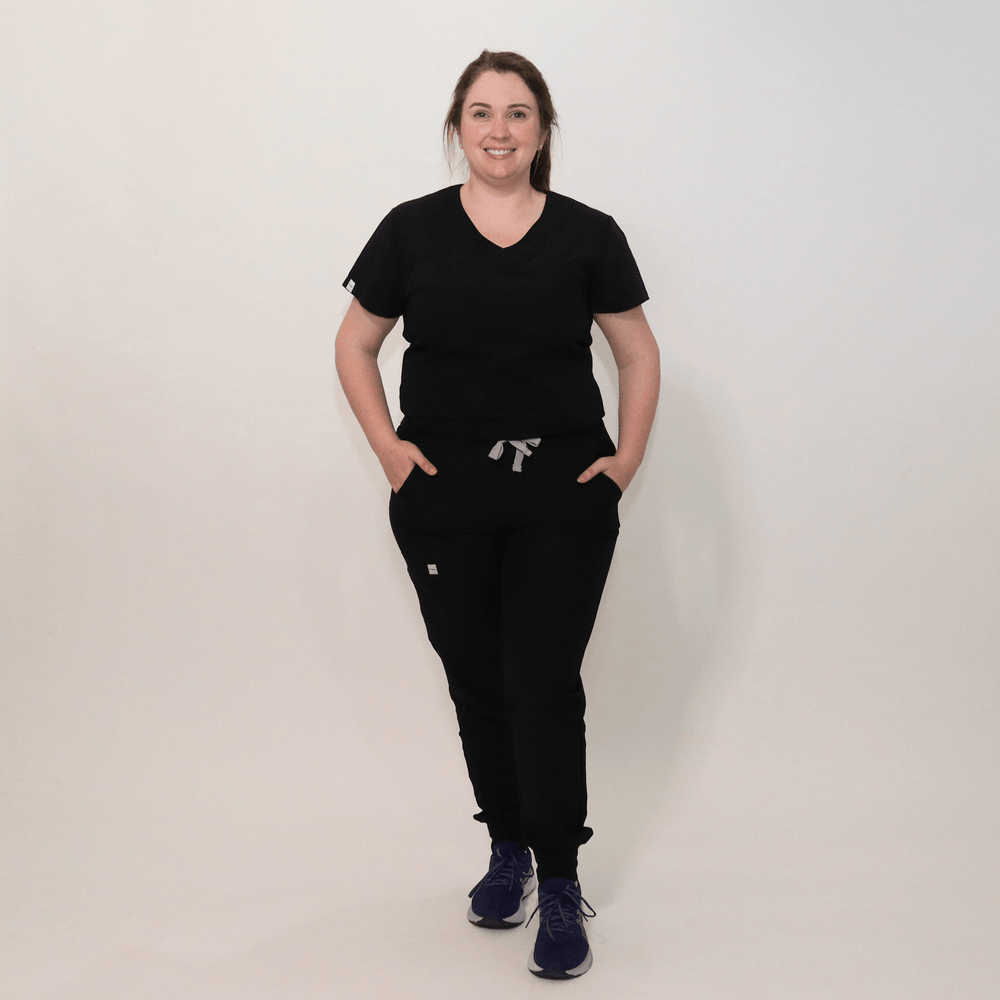 
                      
                        Black Jogger Scrub Pant | Womens
                      
                    