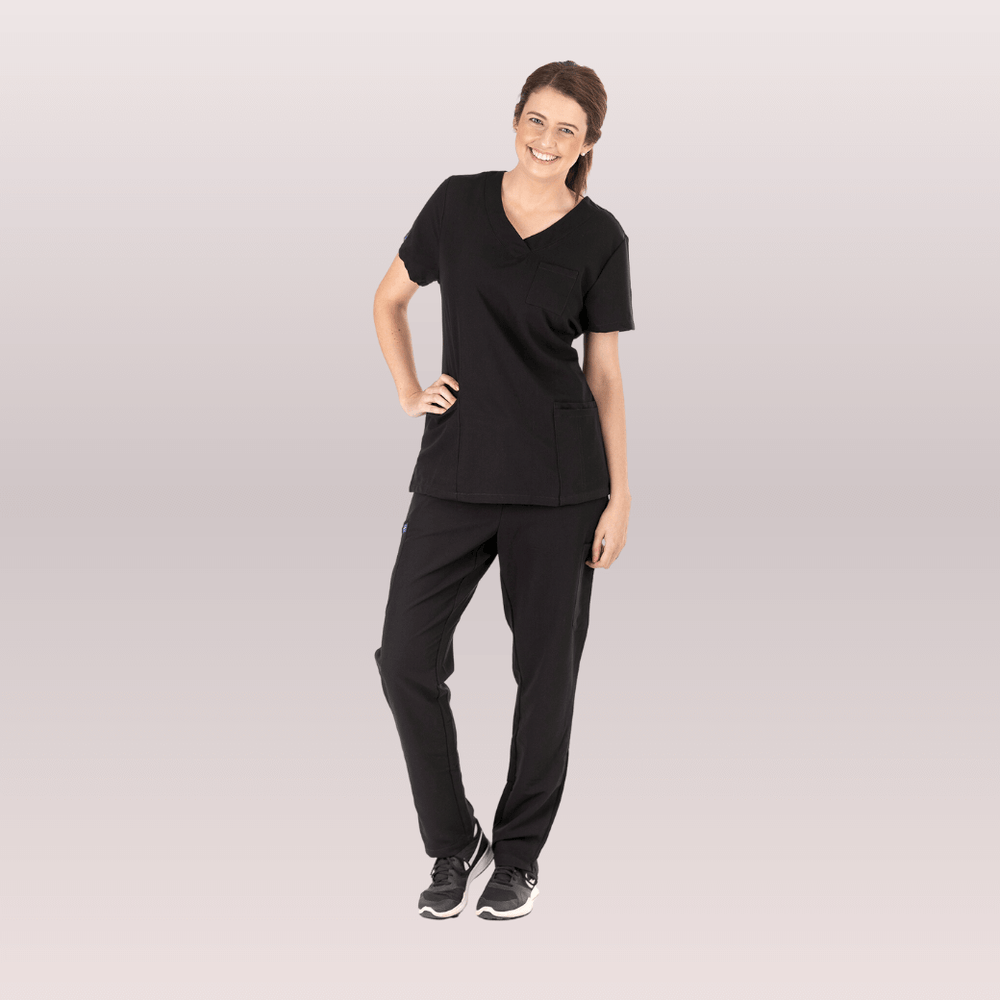 
                      
                        Nurses wearing Black Scrub Pants from Fit Right Medical Scrubs
                      
                    