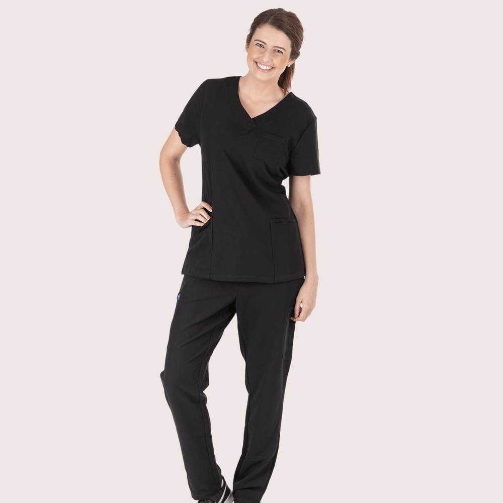 
                      
                        Fit Right Medical Scrubs_Comfort Fit Medical Scrub Pant_Black4.png
                      
                    