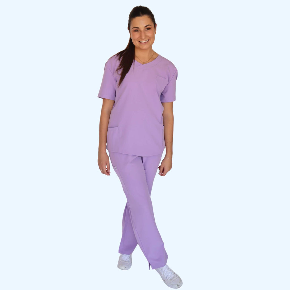 
                      
                        Comfort Fit Lilac Medical Scrub Top
                      
                    