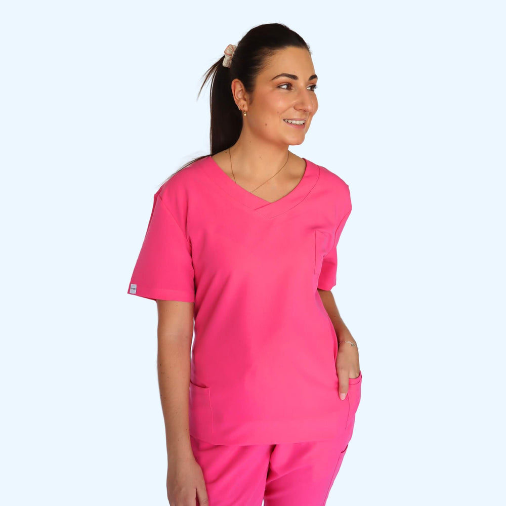 
                      
                        Comfort Fit Hot Pink Medical Scrub Pant
                      
                    