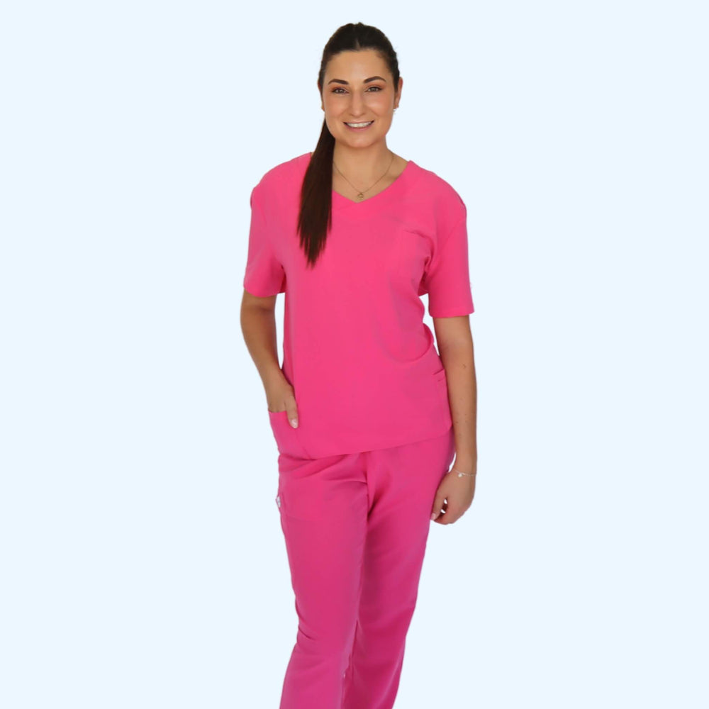 
                      
                        Comfort Fit Hot Pink Medical Scrub Pant
                      
                    