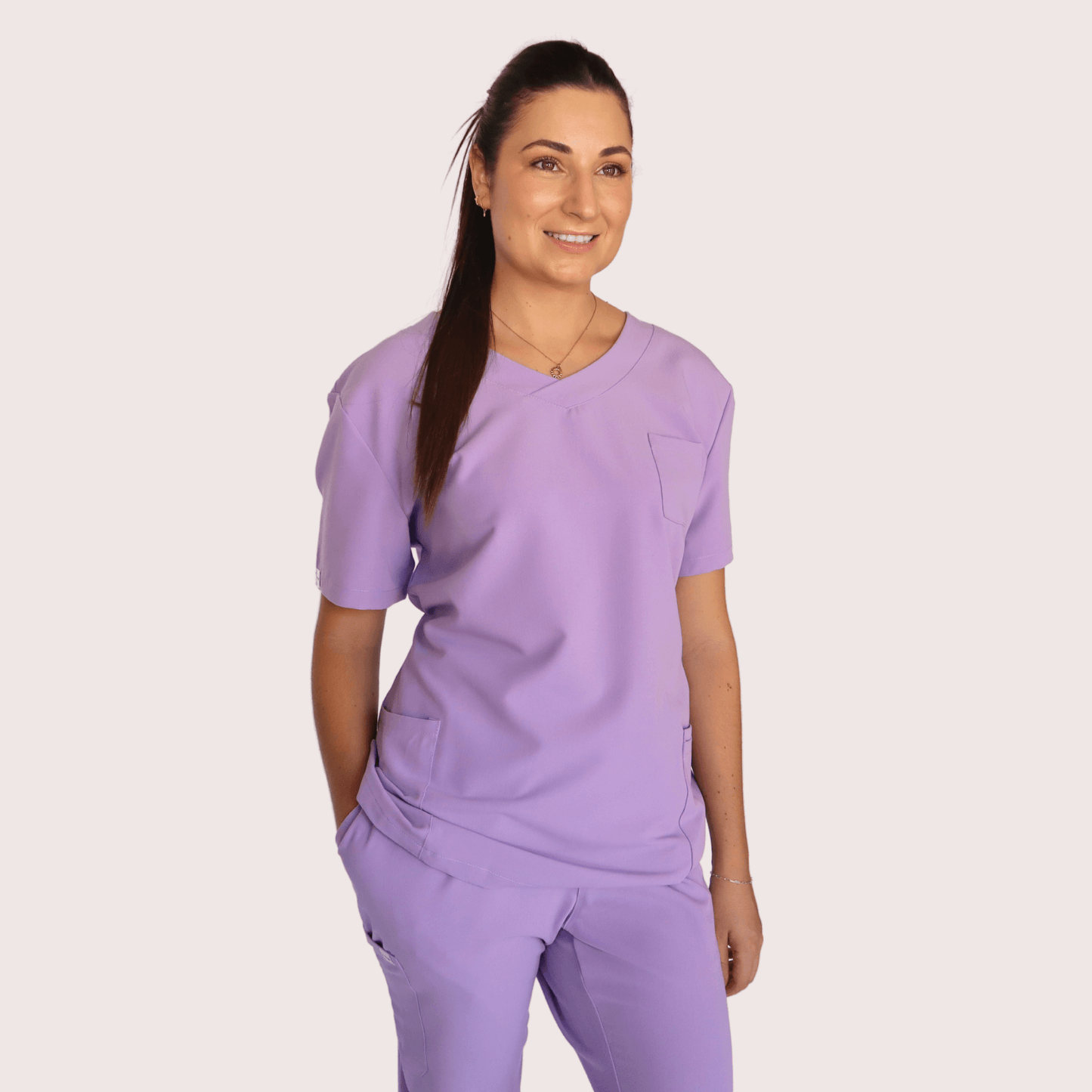 Fit Right Medical Scrubs_The Essential Everyday Set_Lilac.png