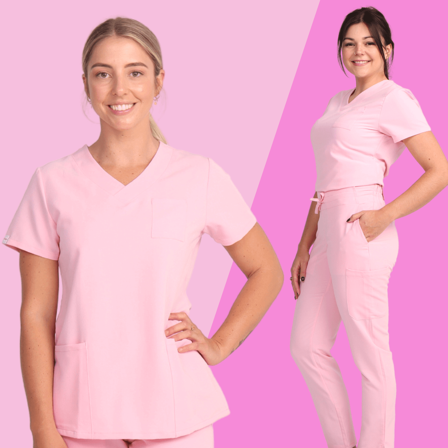 Fit Right Medical Scrubs_The Essential Everyday Set_Pink.png