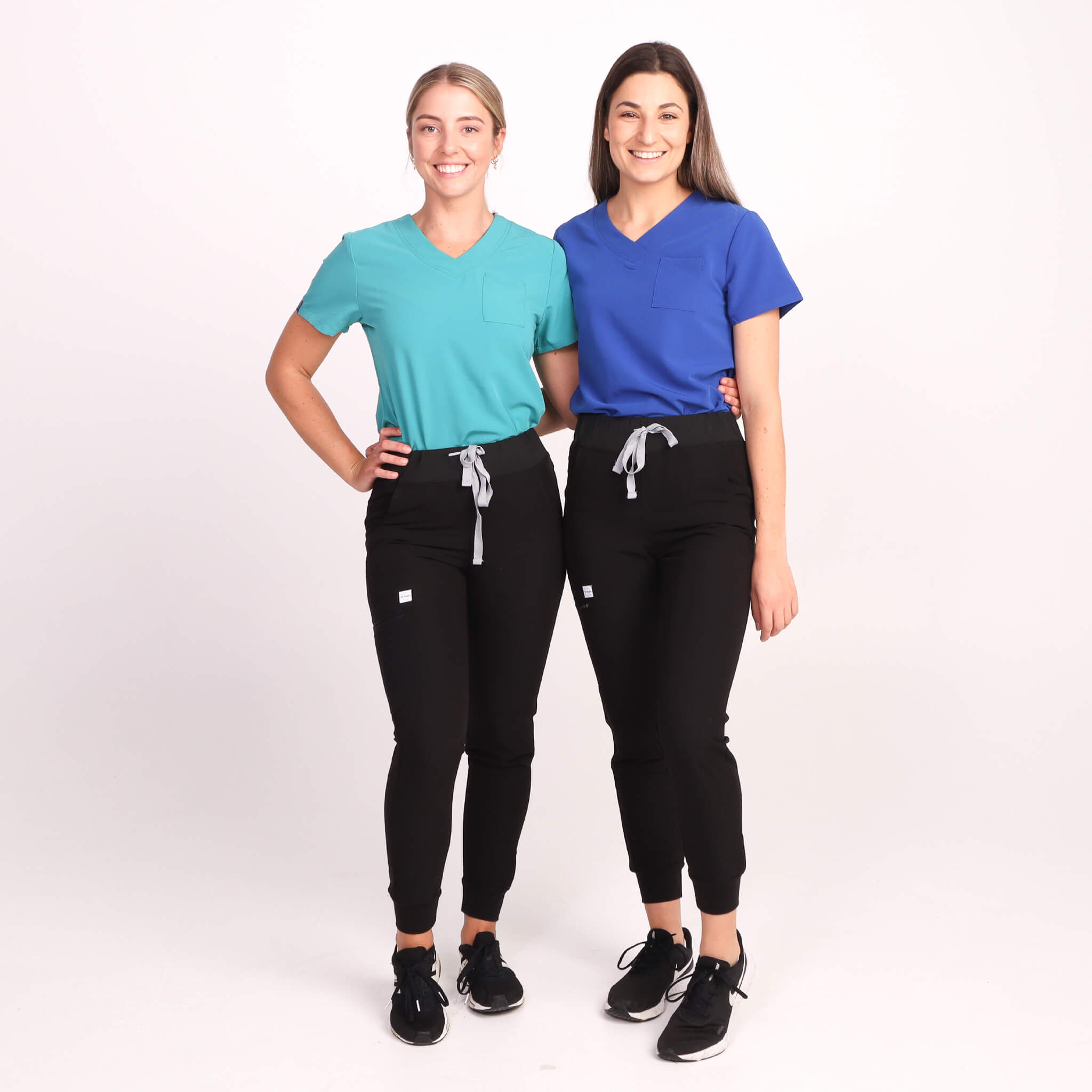 Teal scrub jogger discount pants