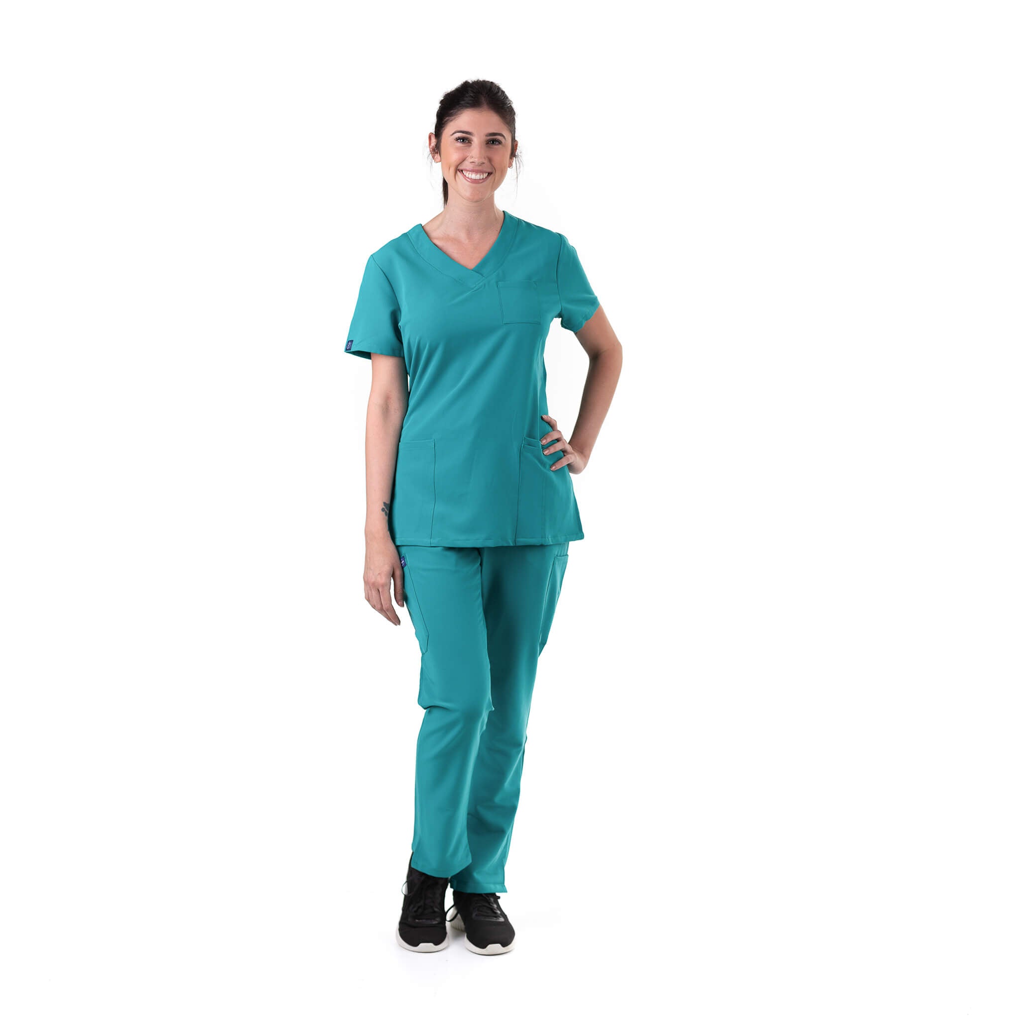 Stretch Rib Scrubs Jogger Pants Nurse Scrubs Uniforms Pants - Temu